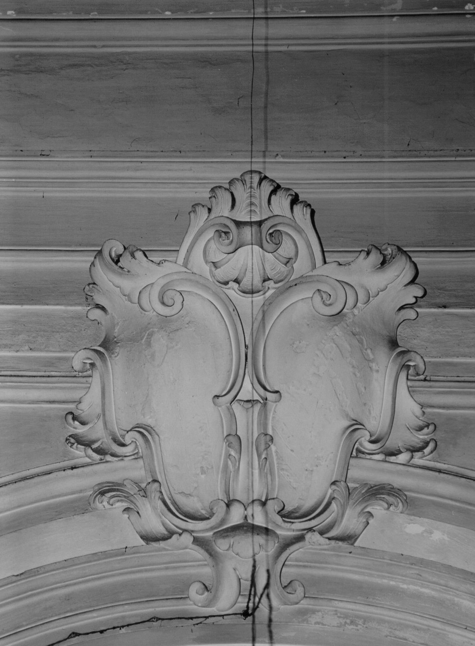 targa, complesso decorativo - bottega eugubina (terzo quarto sec. XVIII)