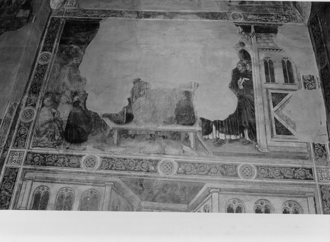 predica di San Pietro martire (dipinto, ciclo) di Nelli Ottaviano (bottega) (metà sec. XV)