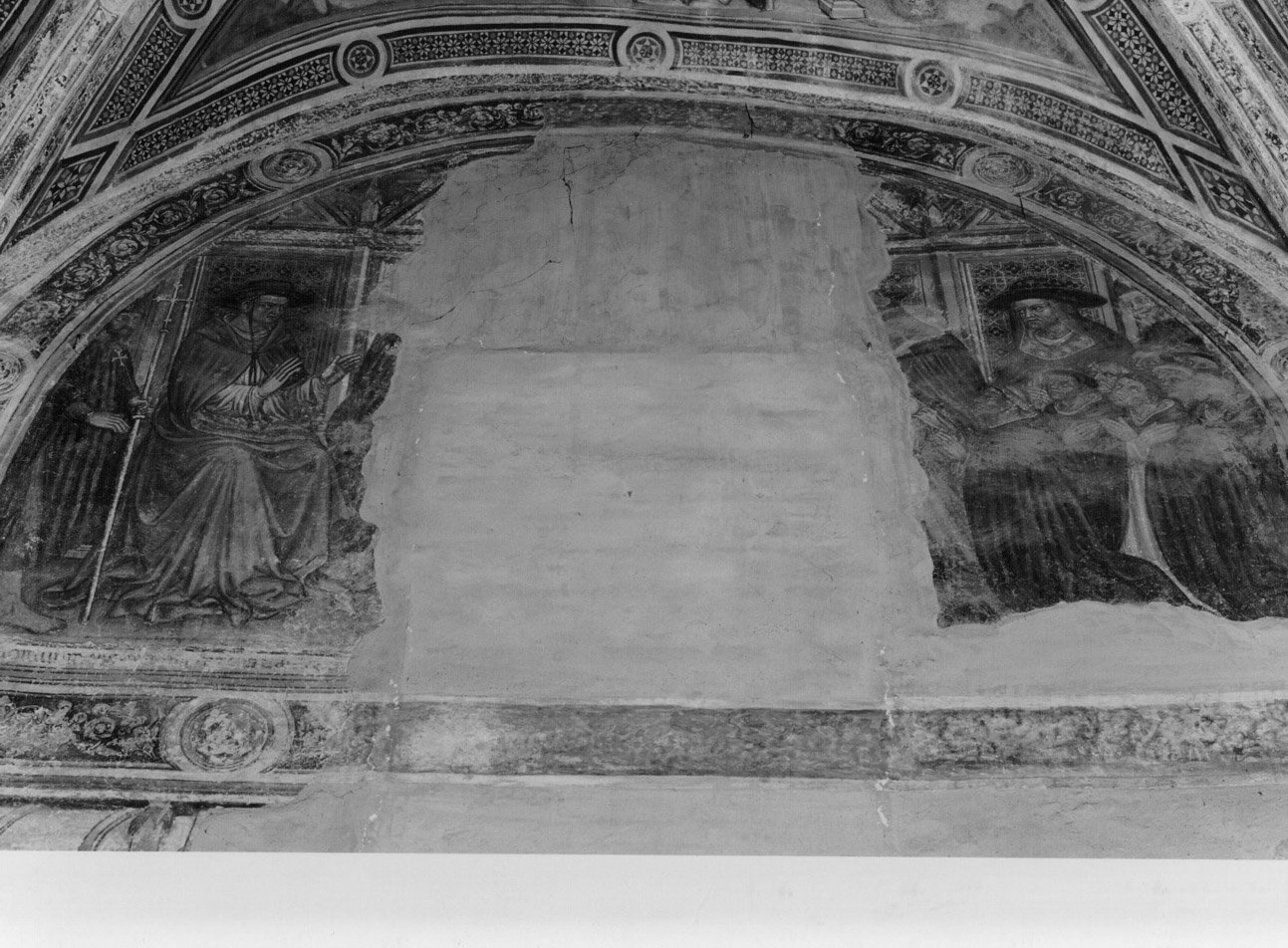 Storie della vita di San Pietro martire (dipinto, ciclo) di Nelli Ottaviano (bottega) (metà sec. XV)