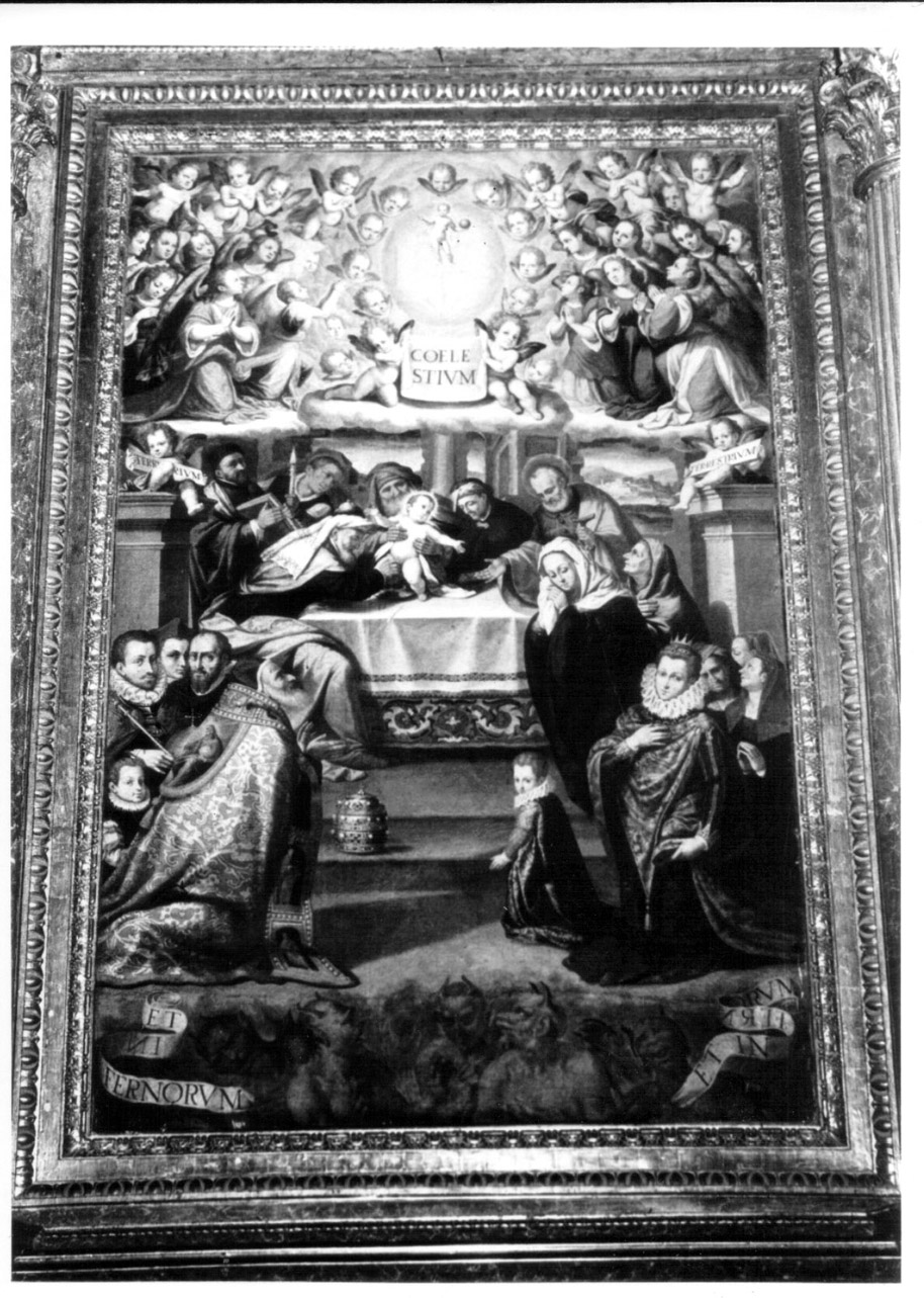 circoncisione di Gesù Bambino (dipinto, elemento d'insieme) di Damiani Felice (attribuito) (inizio sec. XVII)