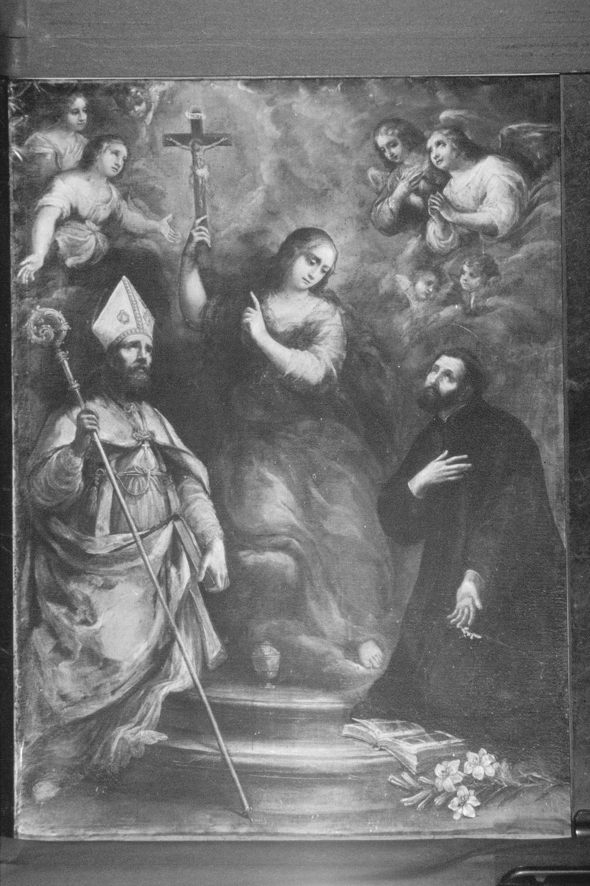 Santa Maria Maddalena e santi (dipinto, elemento d'insieme) - ambito eugubino (seconda metà sec. XVII)