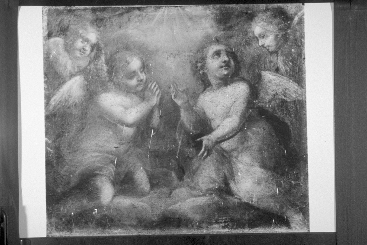 angeli e cherubini (dipinto, opera isolata) - ambito eugubino (seconda metà sec. XVII)