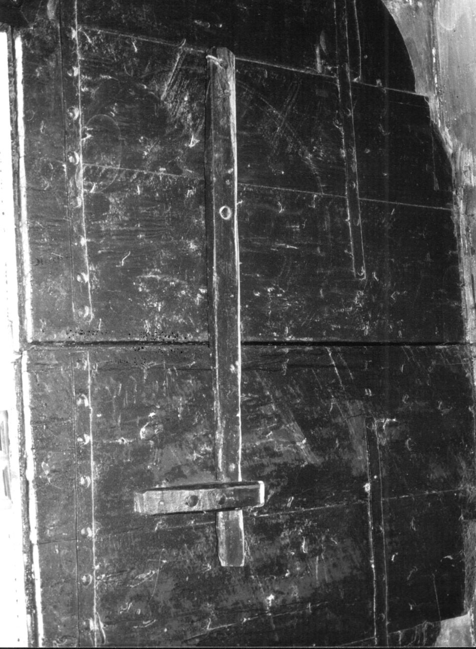 porta - a due battenti, opera isolata - bottega eugubina (sec. XIV)