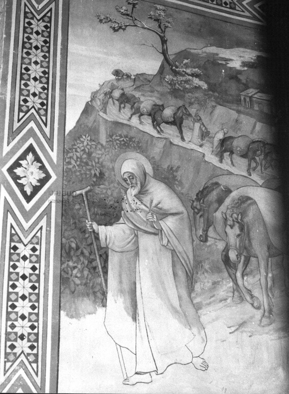 San Giovanni da Lodi (dipinto, ciclo) di Stoppoloni Augusto, Menichetti Clodomiro (primo quarto sec. XX)