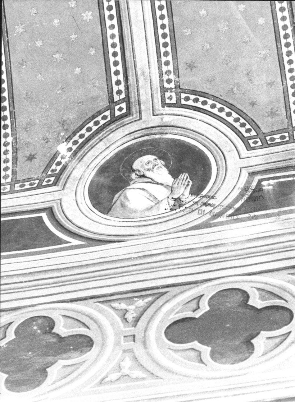 Santo (dipinto, ciclo) di Stoppoloni Augusto, Menichetti Clodomiro (primo quarto sec. XX)