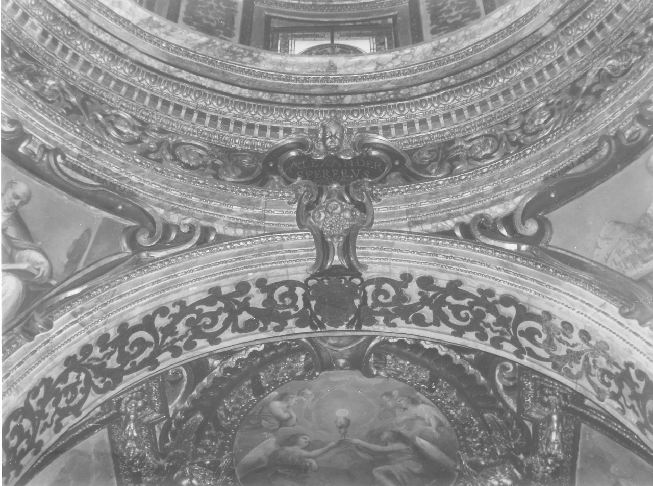 angelo (rilievo, complesso decorativo) - ambito eugubino (metà sec. XVII)