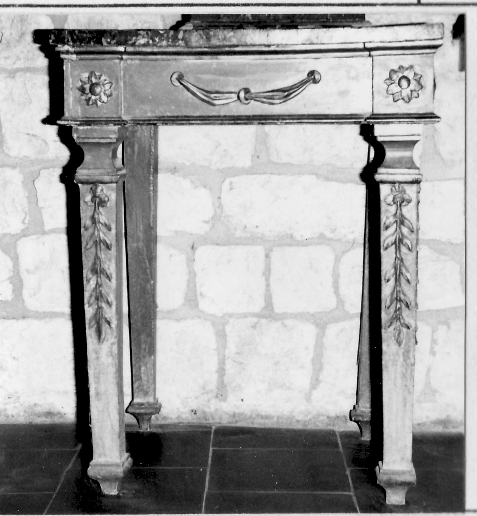 tavolino, coppia - bottega eugubina (sec. XVIII)