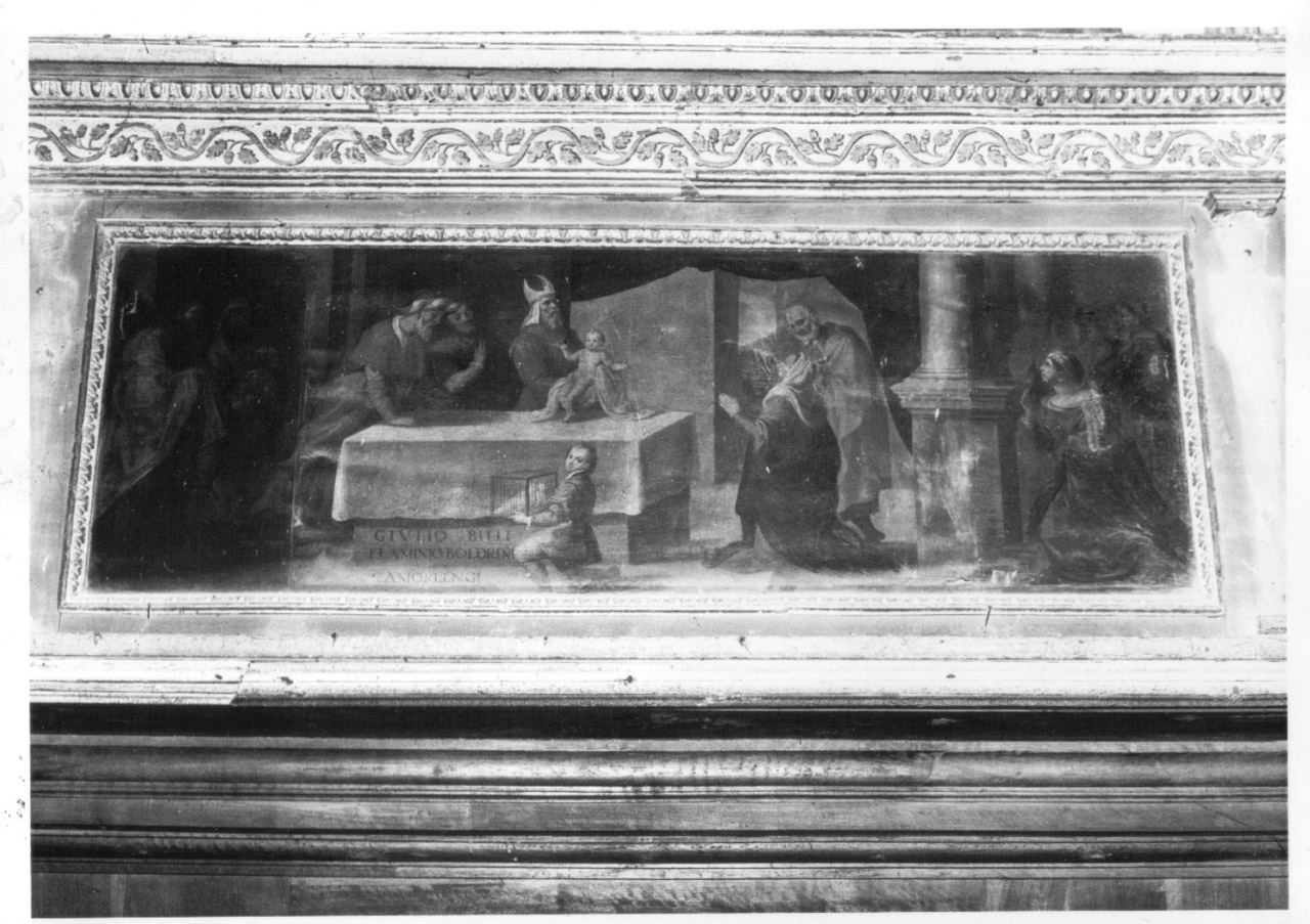 presentazione di Gesù al tempio (dipinto, elemento d'insieme) di Damiani Felice (e aiuti) (inizio sec. XVII)
