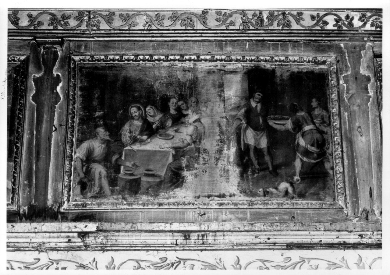 nozze di Cana (dipinto, elemento d'insieme) di Damiani Felice (e aiuti) (inizio sec. XVII)