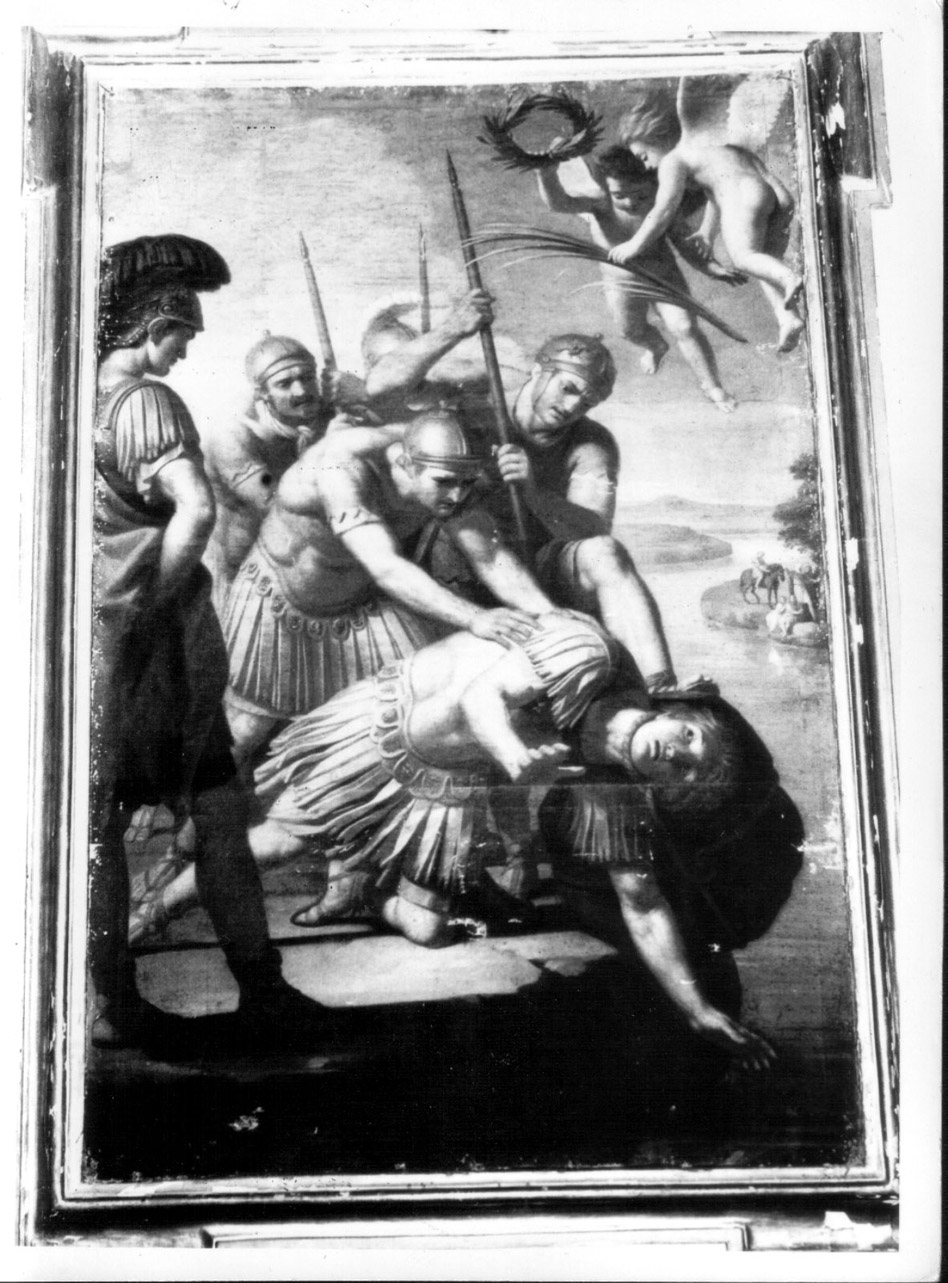 martirio di San Secondo (dipinto, opera isolata) di Tofanelli Stefano (fine sec. XVIII)