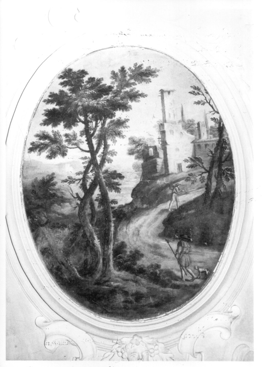paesaggio rurale (dipinto, opera isolata) - ambito Italia centrale (fine sec. XVIII)