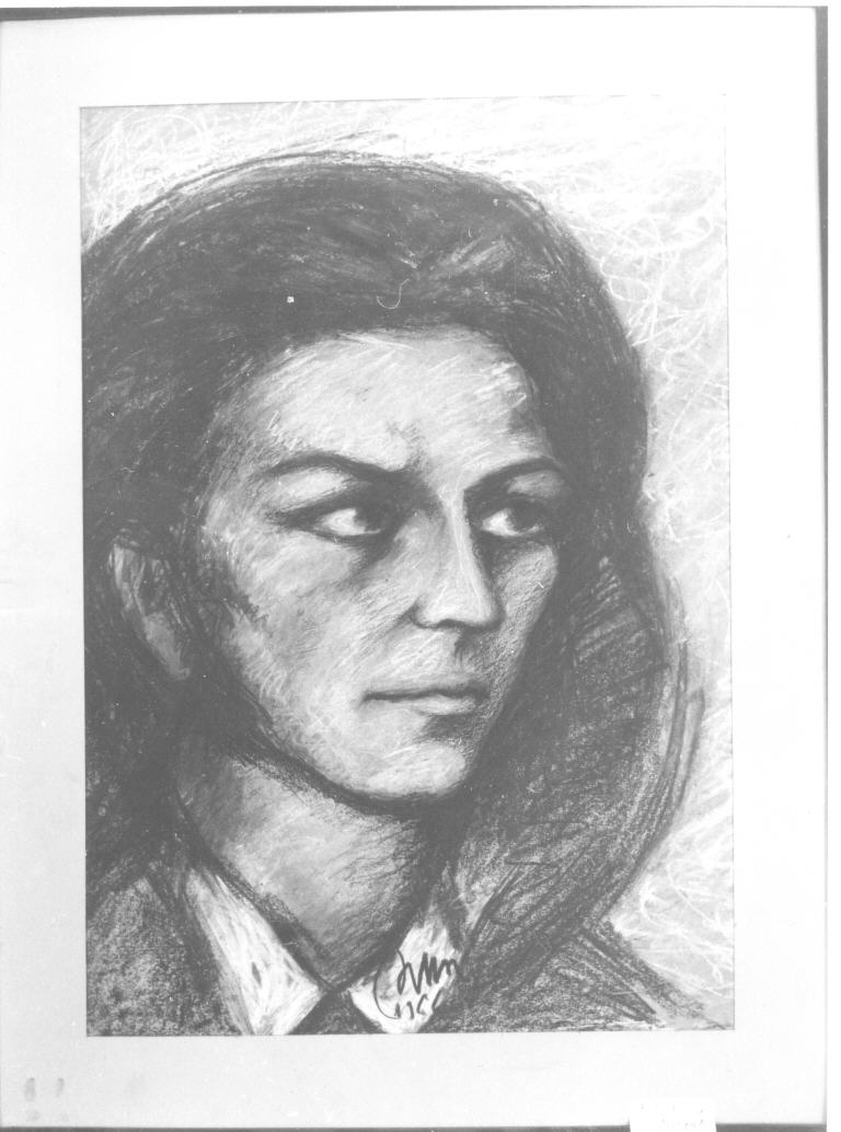 ritratto di donna (disegno, opera isolata) di Castellani Alba (sec. XX)