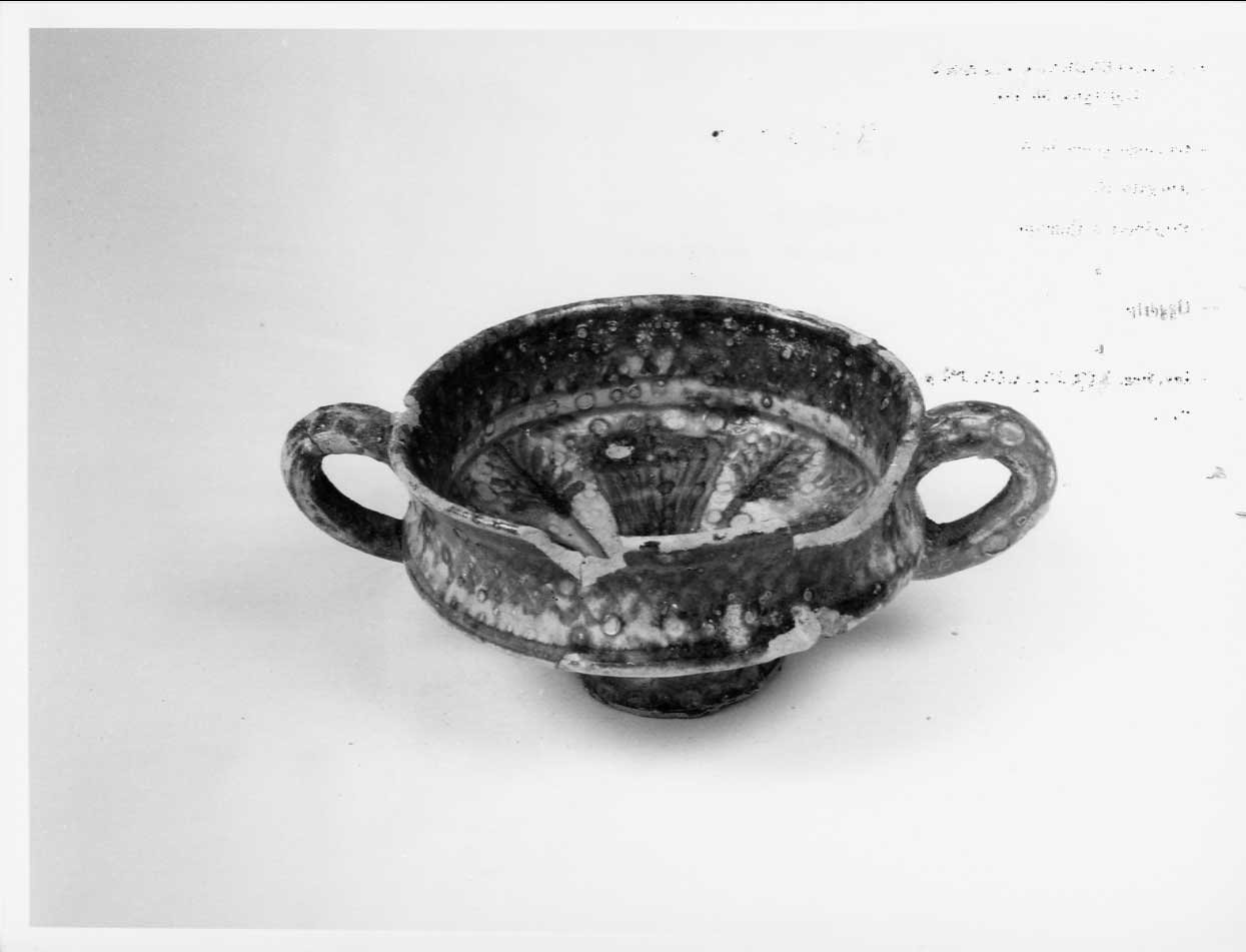 ciotola, opera isolata - bottega italiana (seconda metà sec. XV)