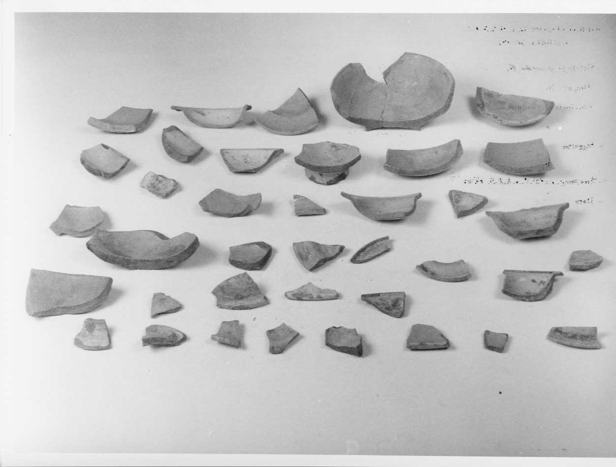 ciotola, frammento - bottega italiana (seconda metà sec. XV)