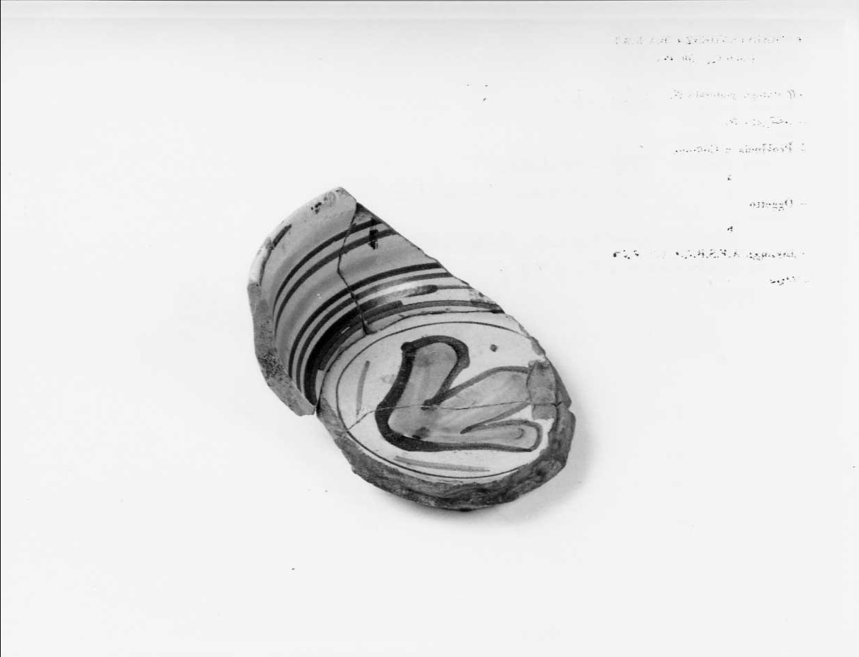 ciotola, opera isolata - bottega Italia centrale (seconda metà sec. XV)