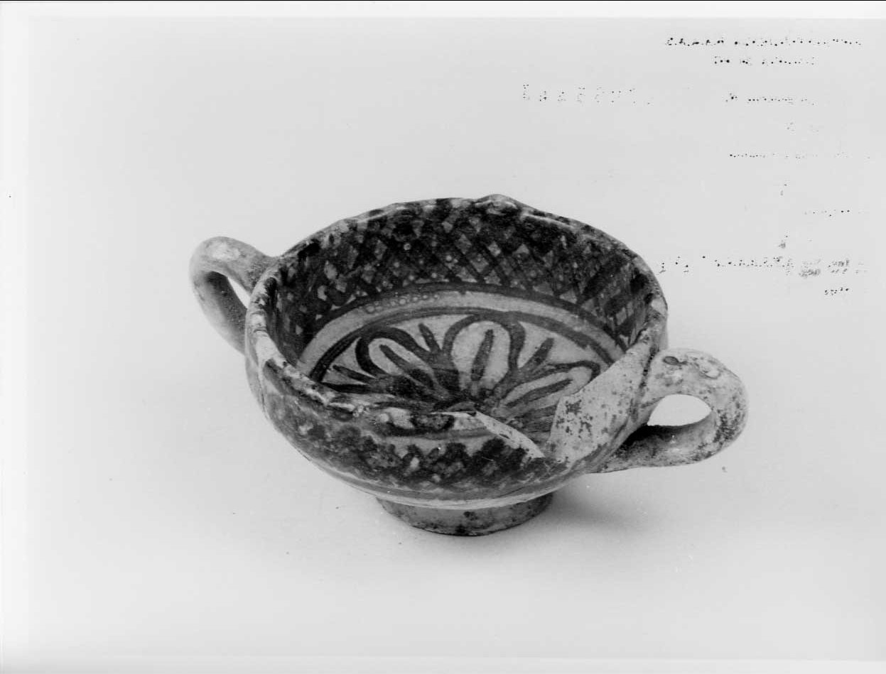 ciotola, opera isolata - bottega italiana (seconda metà sec. XV)