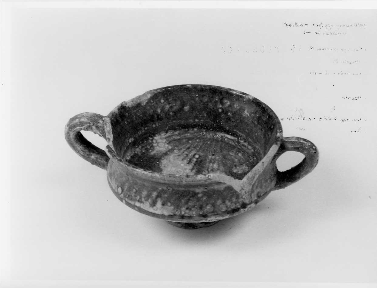 ciotola, opera isolata - bottega italiana (seconda metà sec. XV)