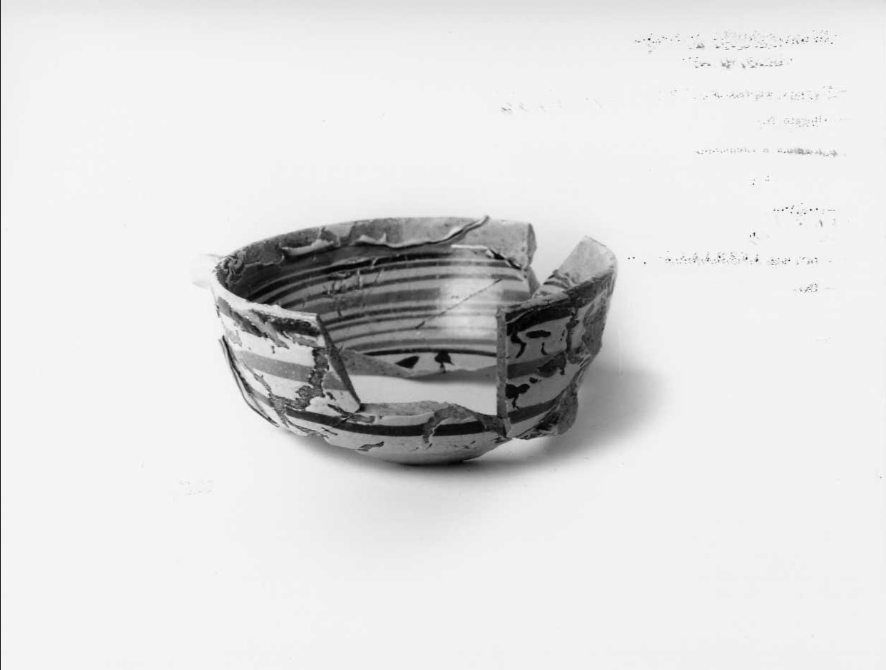 ciotola, opera isolata - bottega italiana (seconda metà sec. XV)