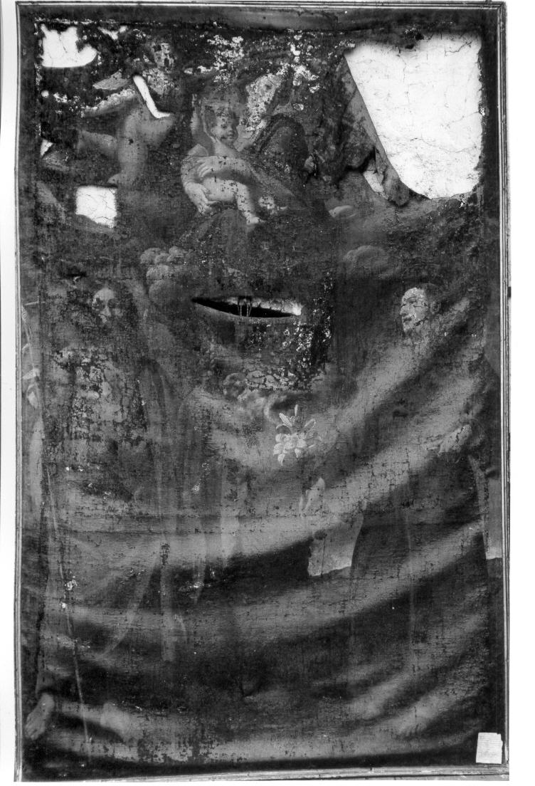 Madonna con Bambino e Santi (dipinto) - ambito italiano (prima metà sec. XVII)