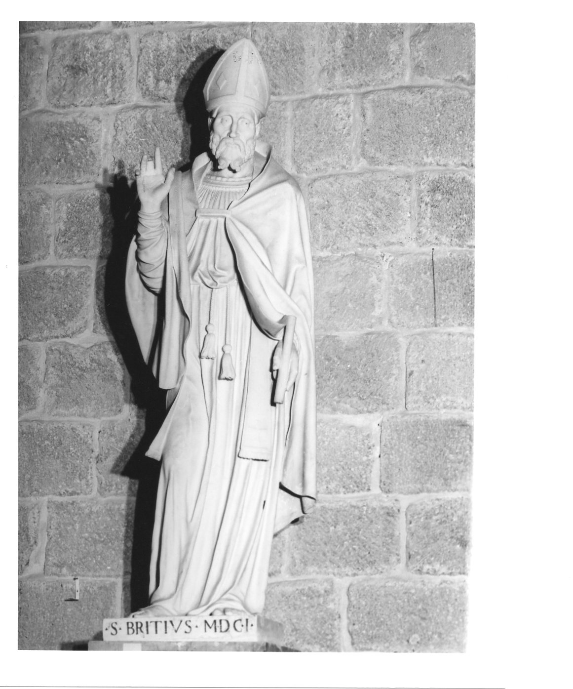 santo (statua, opera isolata) di Toti Fabiano di Bastiano (attribuito) (secc. XVI/ XVII)