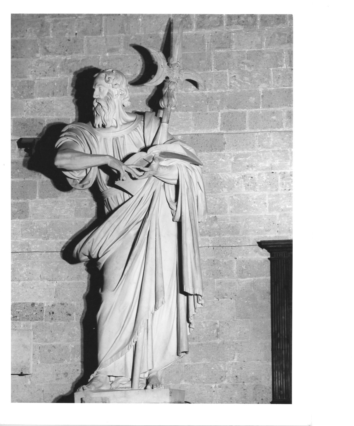 Santo (statua, opera isolata) di Mochi Francesco (attribuito) (sec. XVII)
