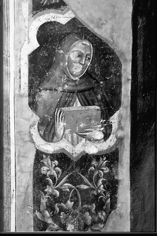 beato (dipinto, elemento d'insieme) di Benedetto di Bindo (attribuito) (primo quarto sec. XV)