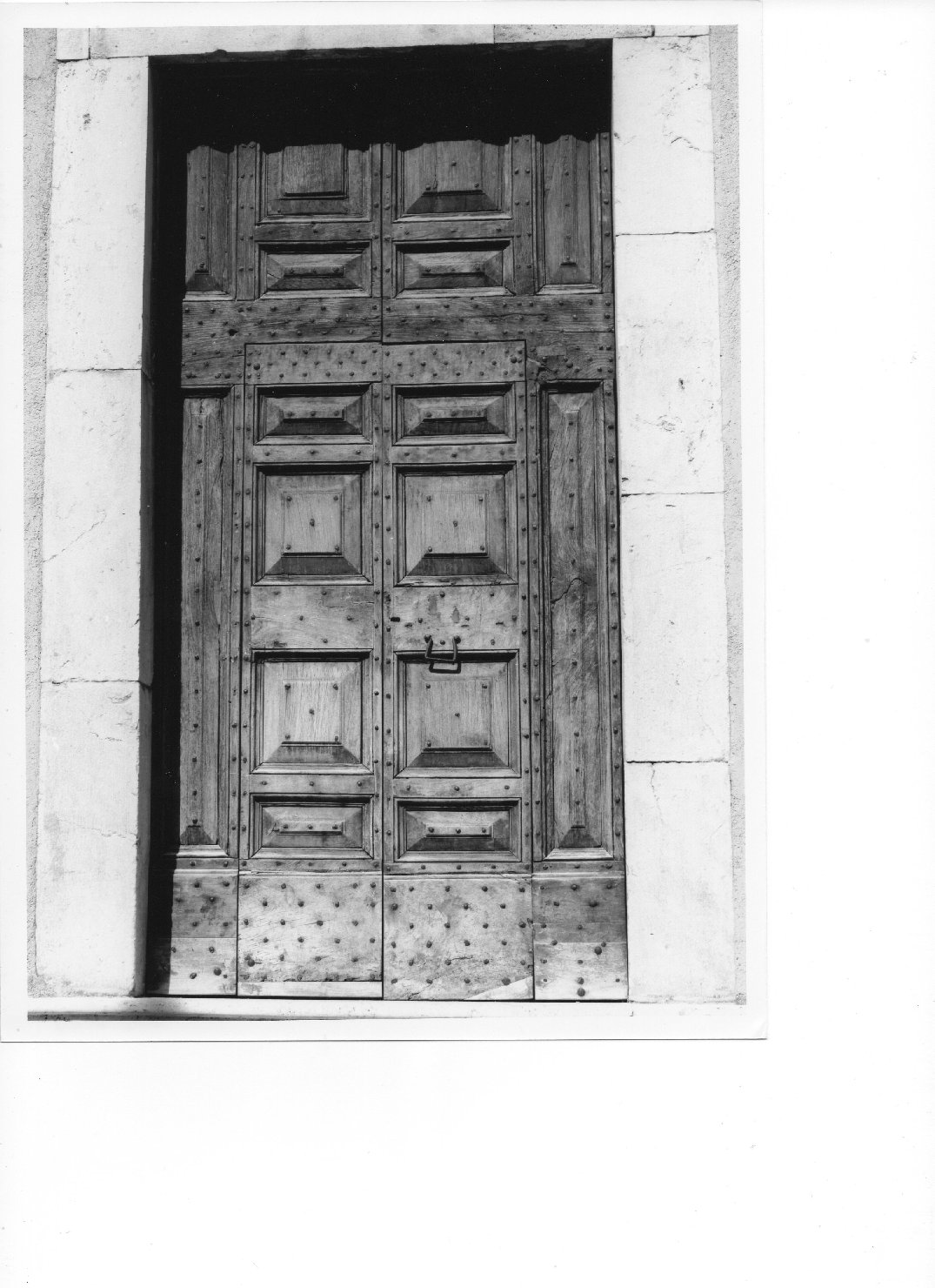 portale maggiore, opera isolata - bottega umbra (sec. XVII)