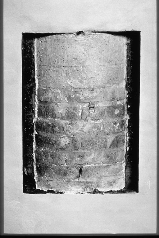 fusto di colonna, frammento - ambito umbro (secc. XIV/ XV)