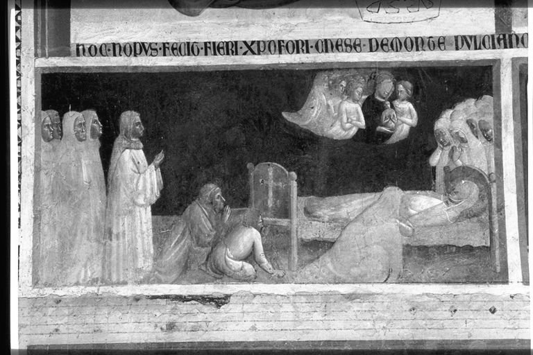 storie della Beata Margherita d'Ungheria (dipinto, elemento d'insieme) - ambito umbro, ambito umbro (seconda metà, seconda metà sec. XIV, sec. XIV)