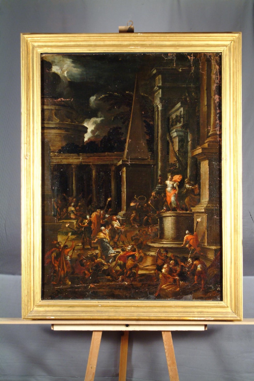 Giuditta nella città liberata (dipinto) - ambito romano (seconda metà sec. XIX)