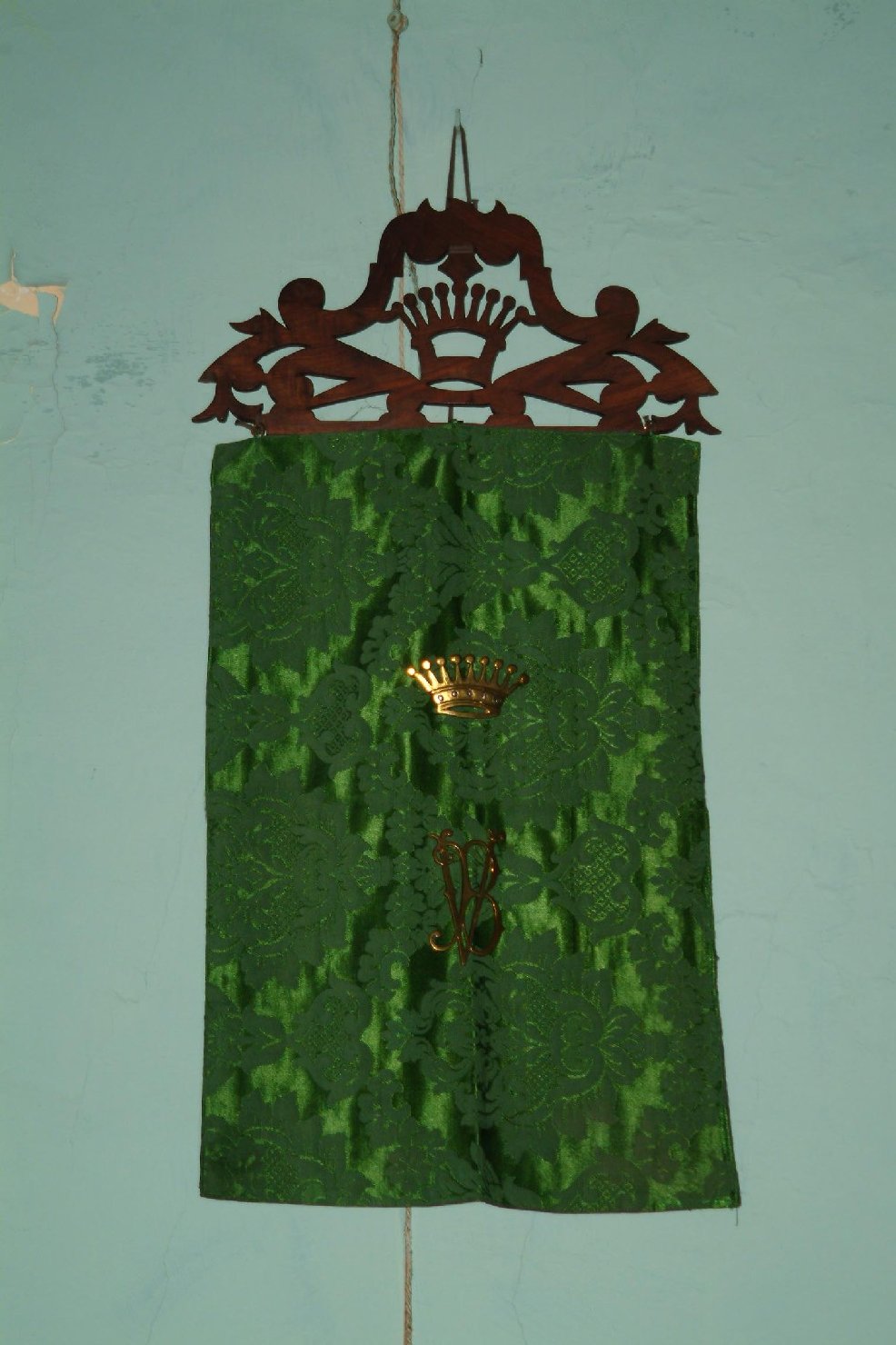 portastendardo - manifattura umbra (seconda metà sec. XIX)