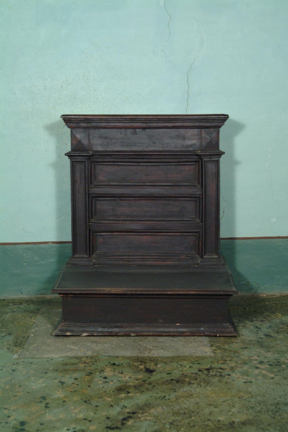 inginocchiatoio - a stipetto - manifattura umbra (seconda metà sec. XIX)