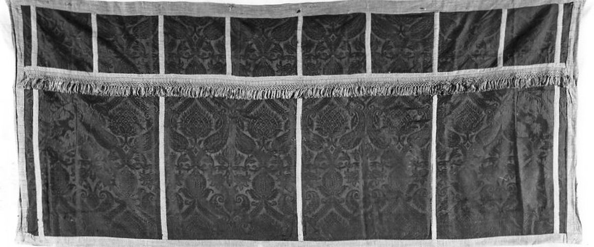 paliotto, opera isolata - manifattura dell'Italia centrale (prima metà sec. XVII)