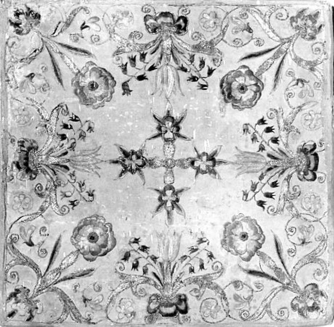 borsa del corporale, opera isolata - manifattura dell'Italia centrale (sec. XIX)