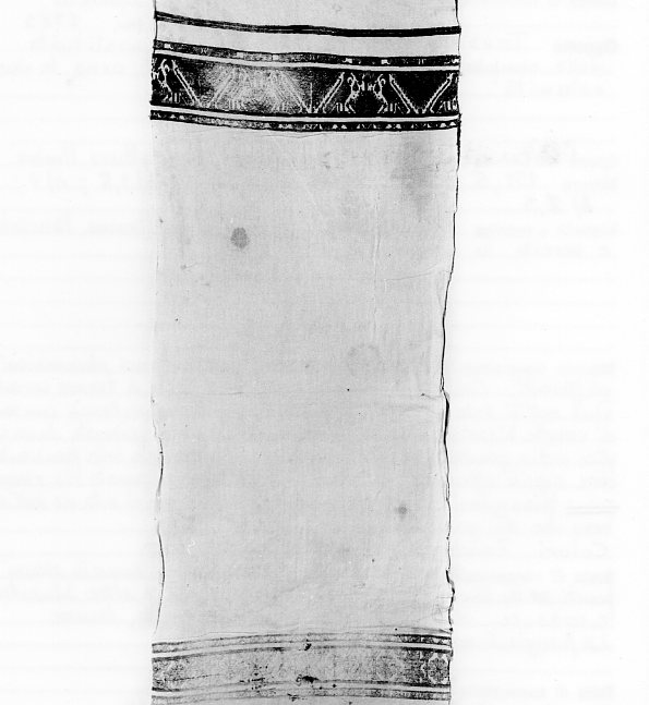 tovaglia, opera isolata - manifattura umbra (sec. XIX)