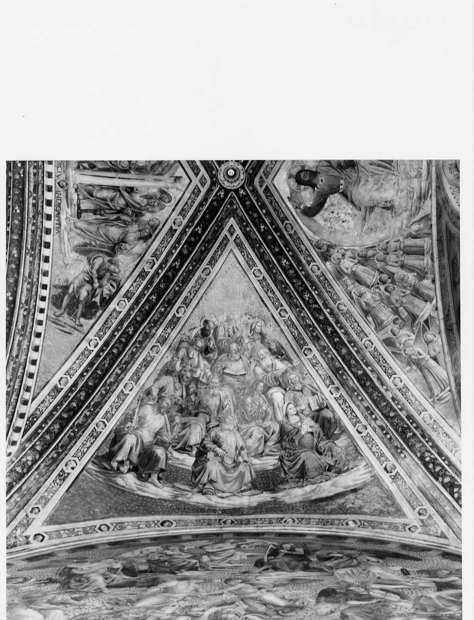 apostoli (dipinto, complesso decorativo) di Signorelli Luca (attribuito) (fine sec. XV)