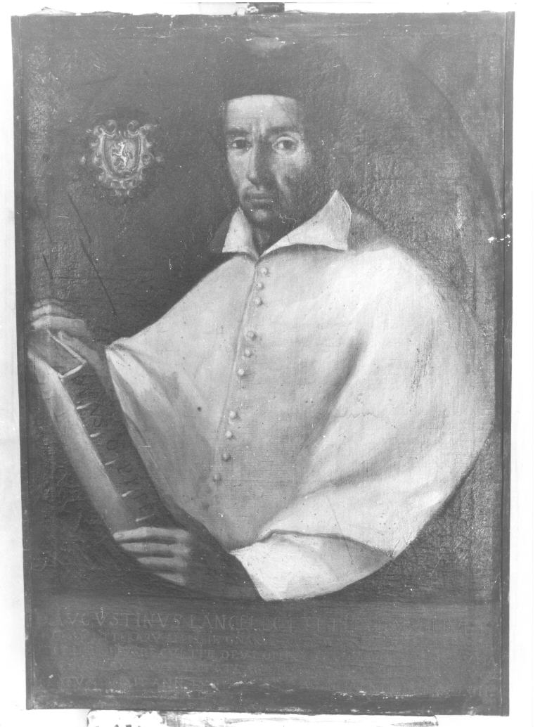 ritratto di ecclesiastico (dipinto) - ambito umbro (prima metà sec. XVII)