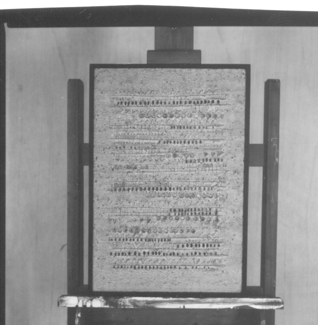 Immagini, composizione informale (dipinto, opera isolata) di Papini Roberto (sec. XX)