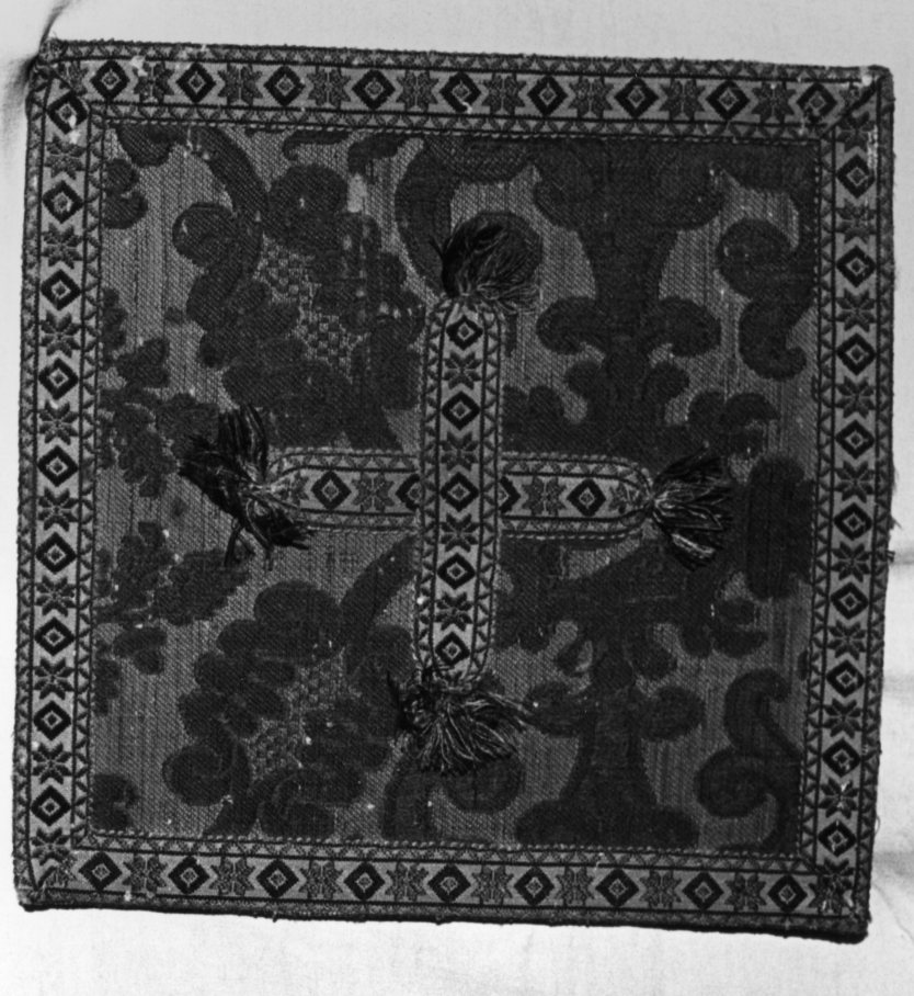 borsa del corporale, coppia - manifattura Italia centro-occidentale (sec. XVII)