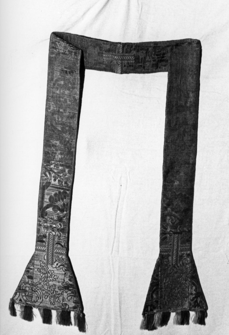 stola, opera isolata - manifattura Italia centro-occidentale (sec. XVII)