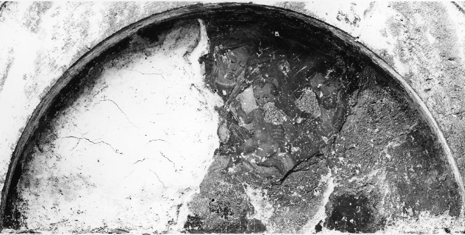 Madonna con Bambino (dipinto, frammento) - ambito umbro (sec. XVI)