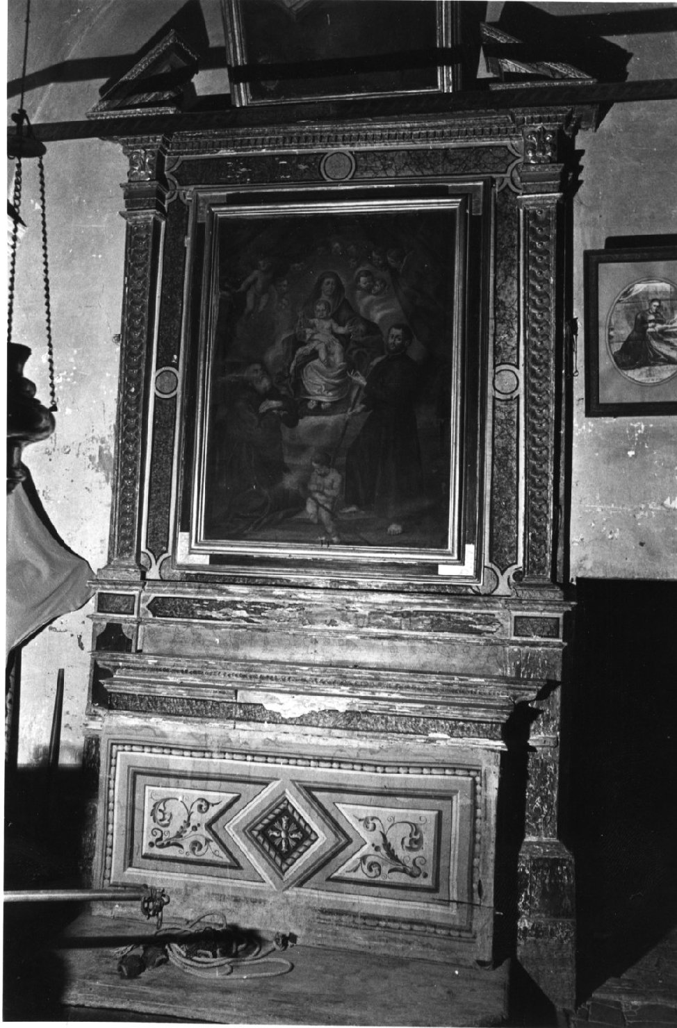 altare, opera isolata - manifattura umbra (sec. XVIII)