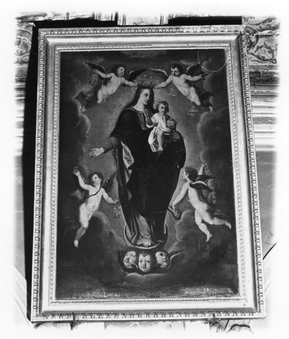 Immacolata Concezione (dipinto, opera isolata) - bottega umbra (sec. XVIII)