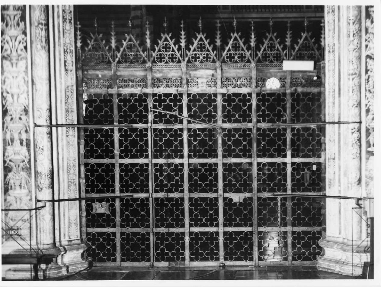 cancellata, complesso decorativo di Gismondo (sec. XVI)