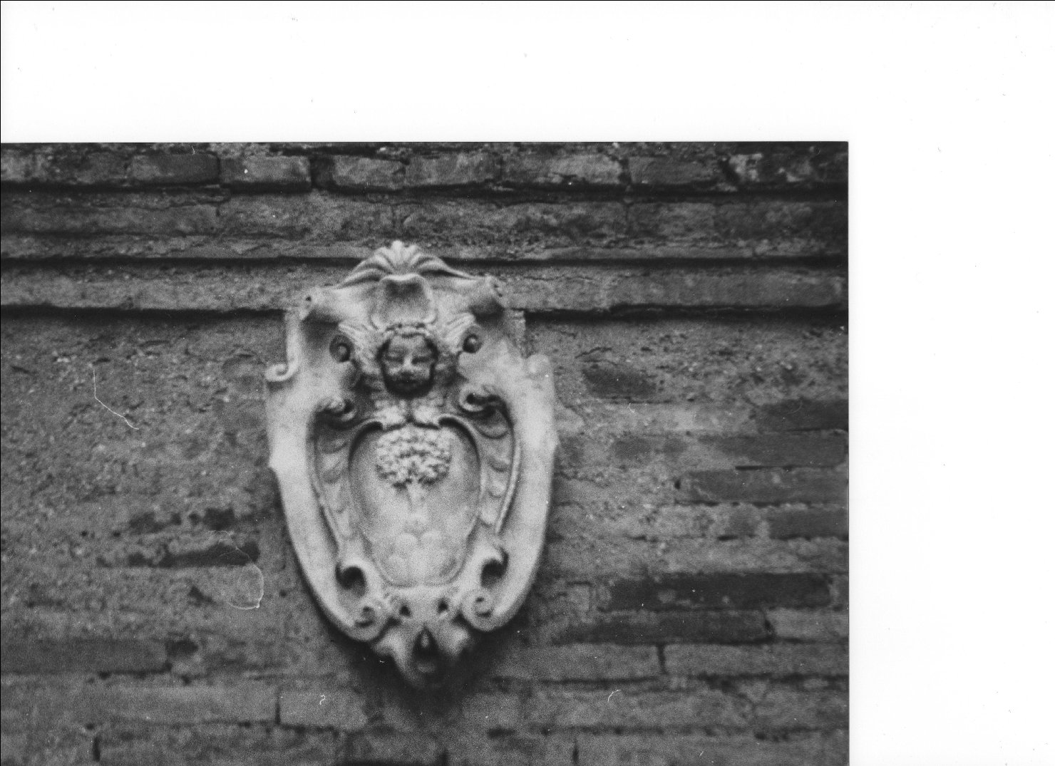stemma gentilizio (rilievo, opera isolata) - produzione umbra (sec. XVII)