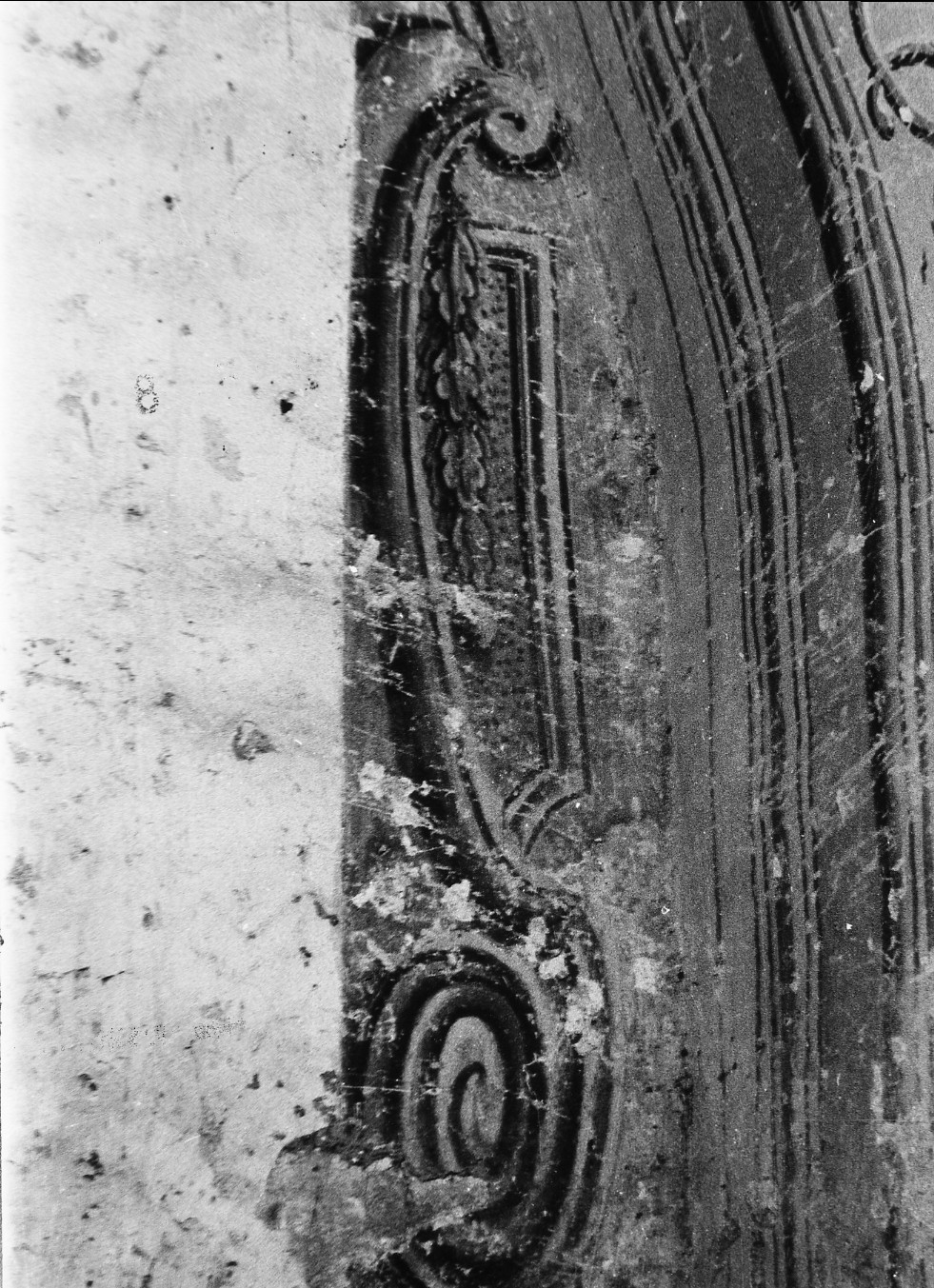 mostra d'altare, frammento - ambito umbro (sec. XVII)