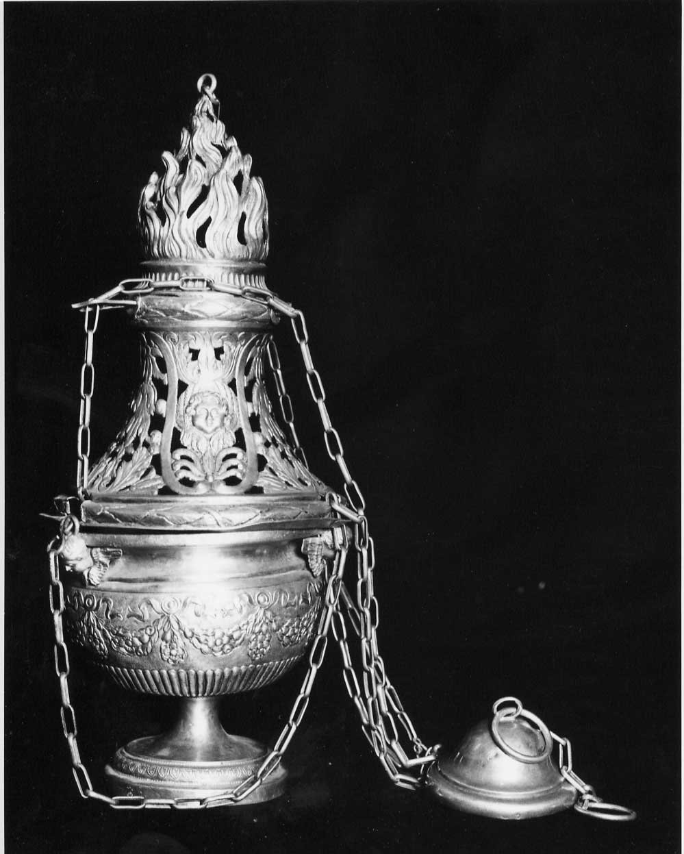turibolo, opera isolata - bottega italiana (sec. XIX)