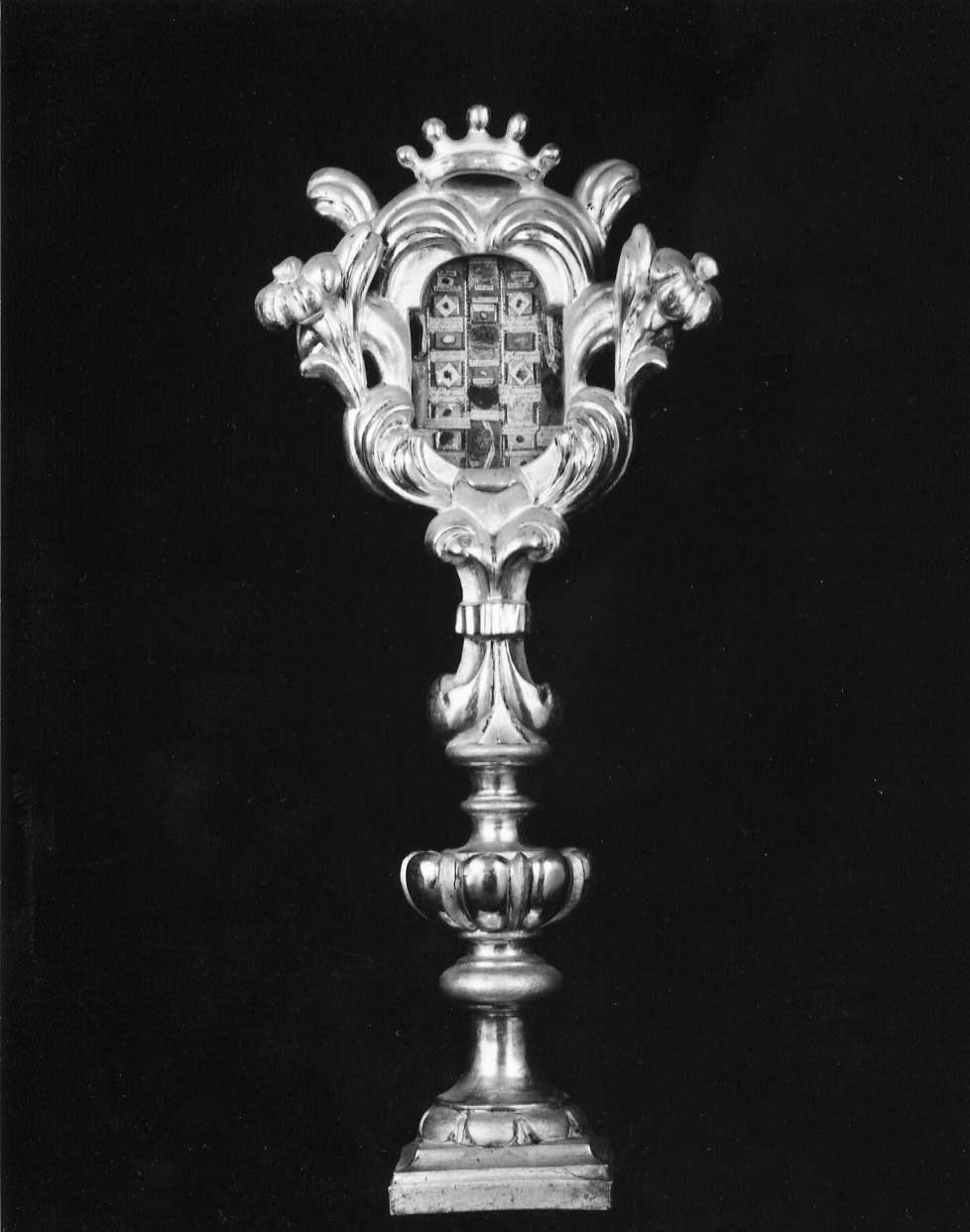 reliquiario - a ostensorio, opera isolata - bottega italiana (sec. XVIII)