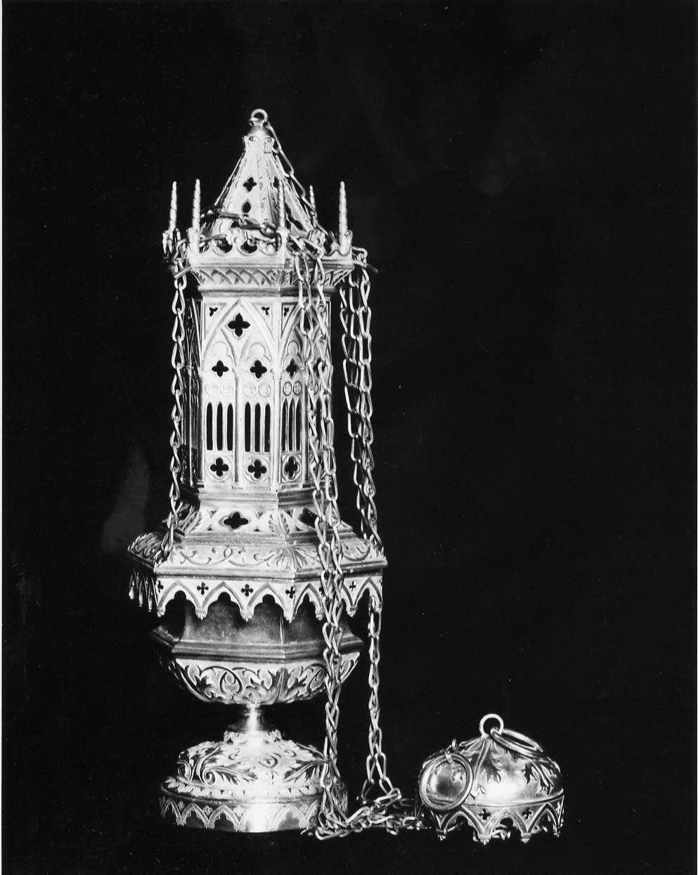 turibolo, opera isolata di Garzelli (attribuito) (sec. XIX)