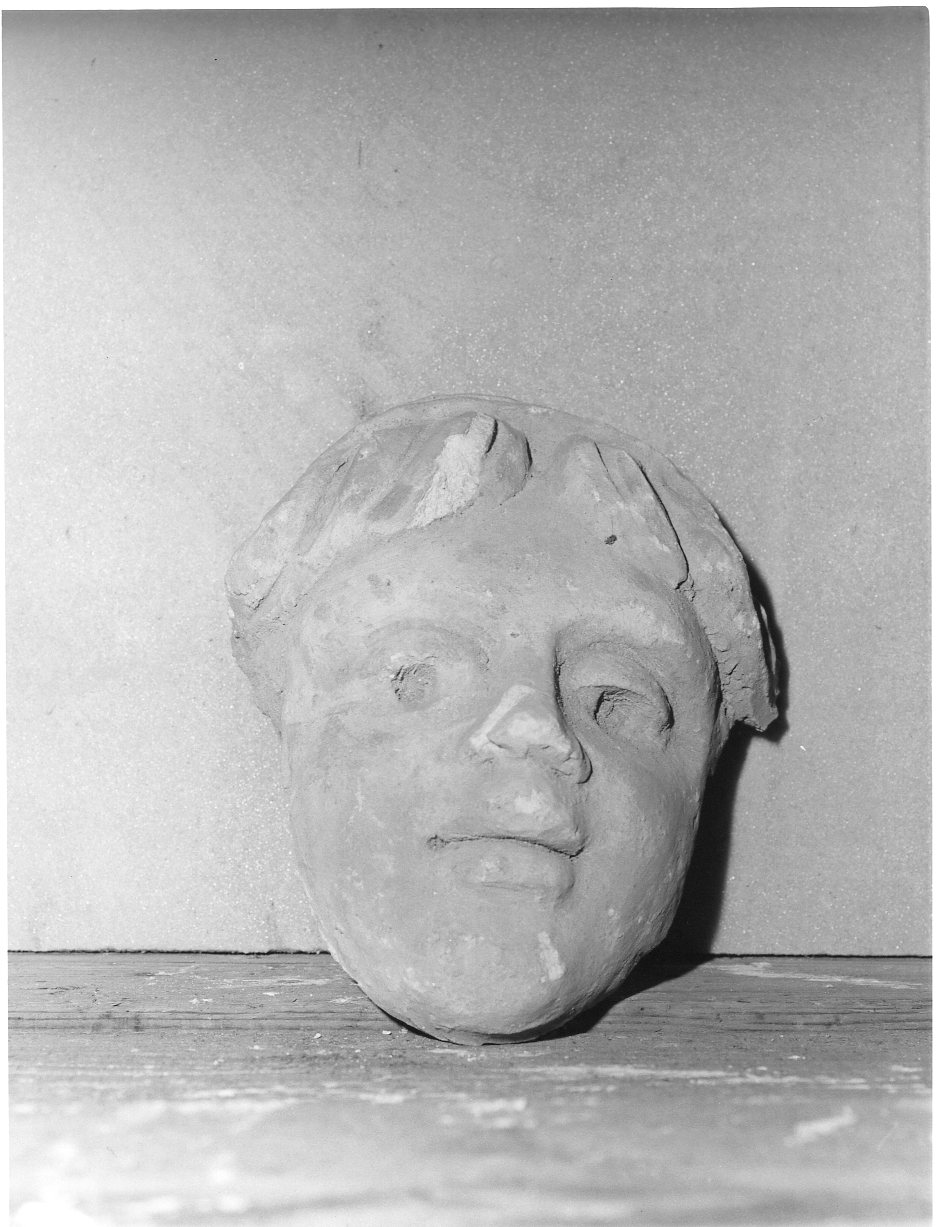 decorazione plastica, frammento - ambito orvietano (sec. XVI)